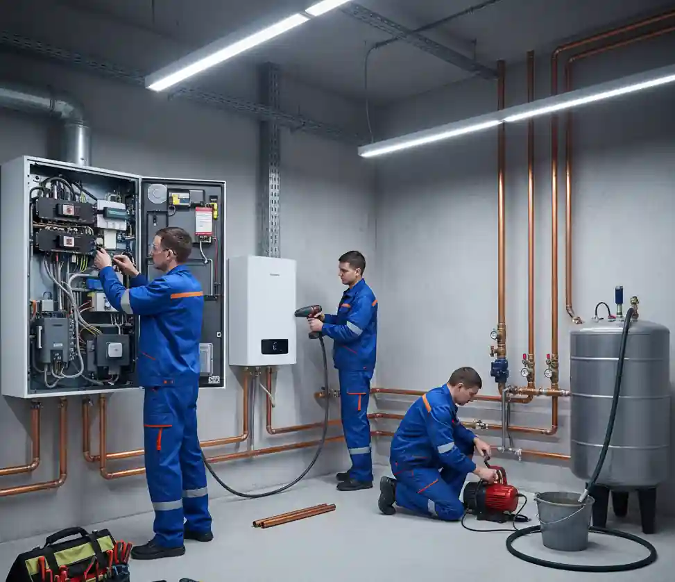 Установка и ремонт газового котла